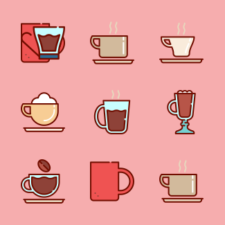 Coffee Shop icons pack