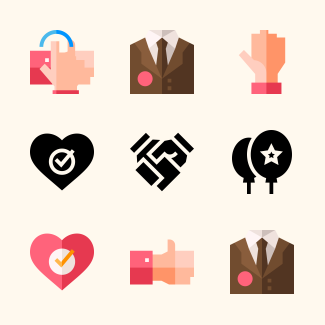 Voting Elections icons pack