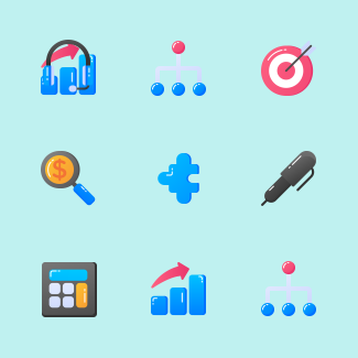 Business icons pack