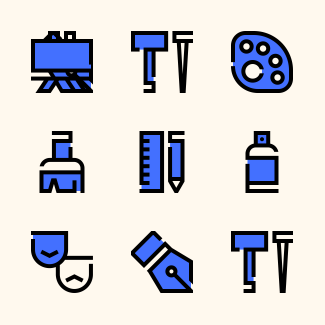 Art icons pack