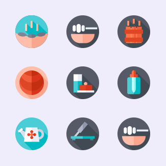 Therapy icons pack