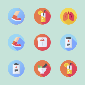 Health icons pack