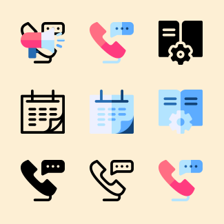 Support icons pack