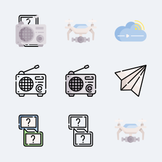 News icons pack