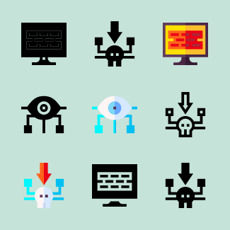 Cyber Crimes icons pack