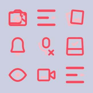 Interaction assets icons pack