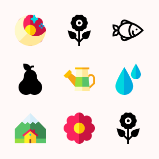 Nature icons pack
