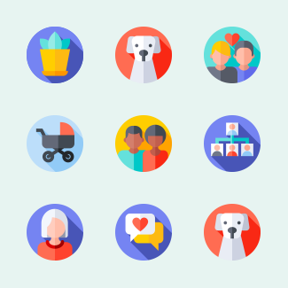 Family icons pack