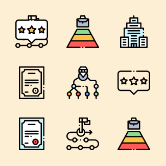 Job Promotion icons pack