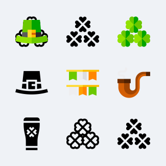 Ireland icons pack