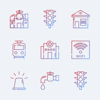 Public Service icons pack