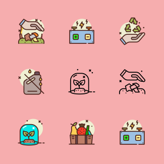 Go Green icons pack