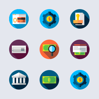 Banking icons pack