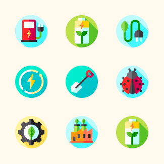 Ecology icons pack