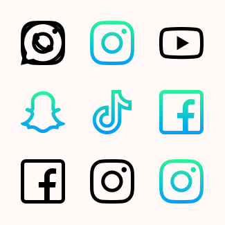 Social Media icons pack