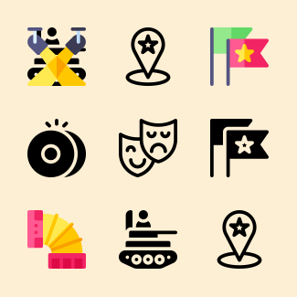Parade icons pack