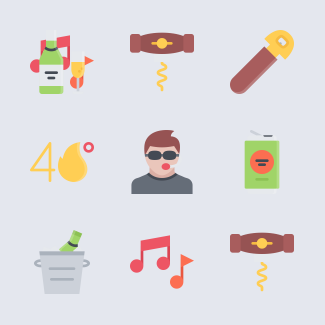 Party icons pack