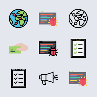 Business and seo icons pack