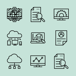 Startup and development icons pack