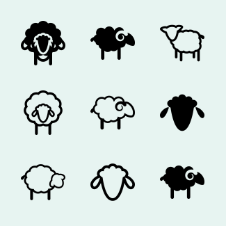 Sheeps icons pack