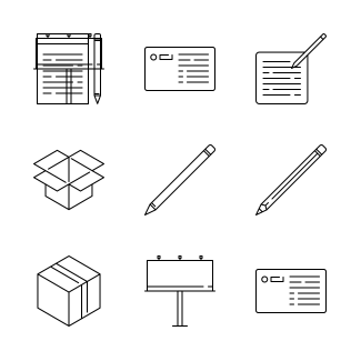 Office and Business icons pack