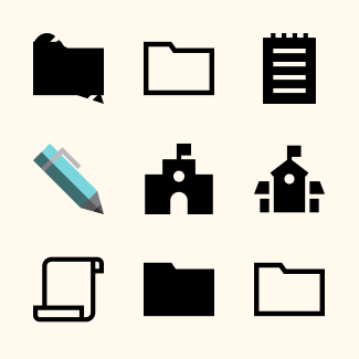 School icons pack
