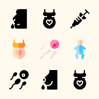 Maternity icons pack