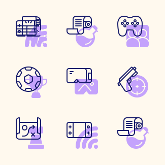 Video Games icons pack