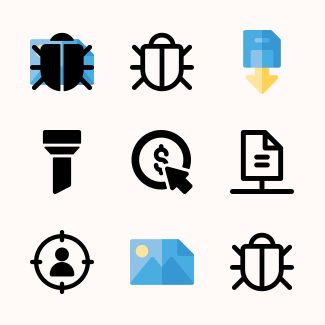 SEO and online marketing icons pack