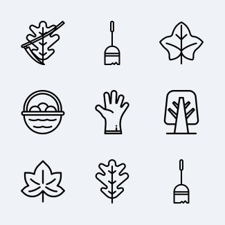 Autumn Elements icons pack