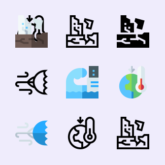 Climate Change icons pack
