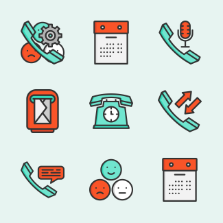 Customer Service icons pack