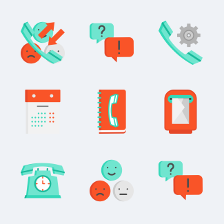 Customer Service icons pack