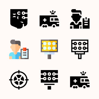 Soccer icons pack