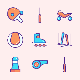 Sports icons pack