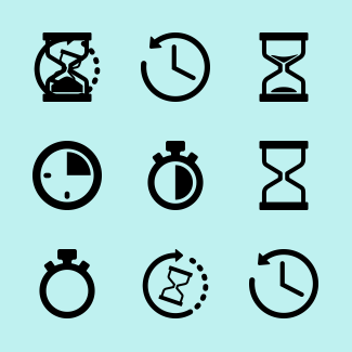 Time goes by icons pack