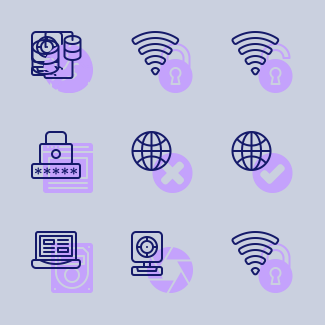 Internet icons pack