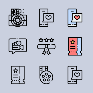 Fame icons pack