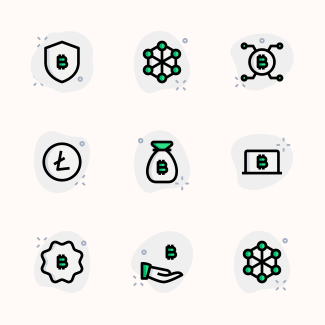 Cryptocurrency icons pack