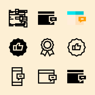 Customer Reviews icons pack
