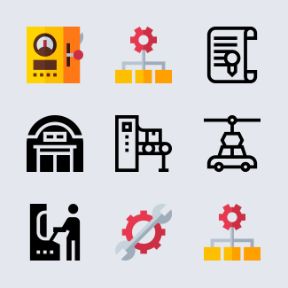 Mass Production icons pack