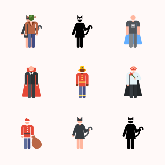 Costume Party icons pack