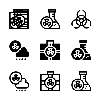 Nuclear Energy icons pack