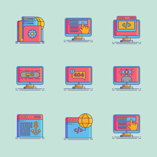 Internet Marketing icons pack