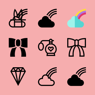 Fairytale icons pack