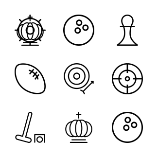 Sports & Games icons pack