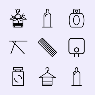 Lifestyle icons pack