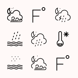 Weather icons pack