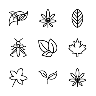 Nature icons pack