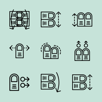 Gestures icons pack